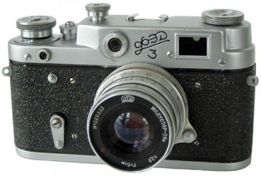 FED 3 model + Industar-26M 2.8/50 mm - Leica II copy Cámara telémetro