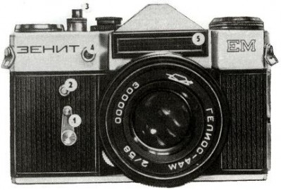 Zenit EM & Helios 44M フィルムカメラ Zenit-EM - Soviet Cameras